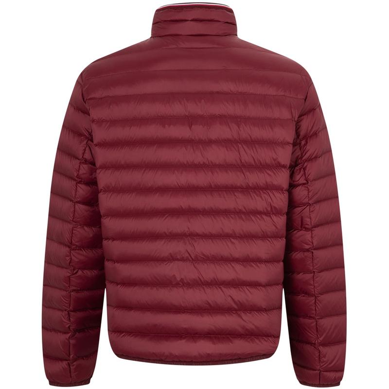 Tommy Hilfiger logo-patch zipped puffer jacket MW0MW28065