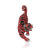 Vintage Personality Tiger Styling Brooch Alloy Rhinestone Brooch Sales Fashion Clothing Accessories Pins