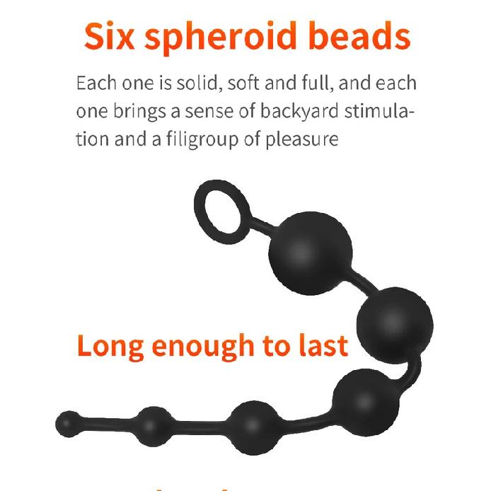 56cm Anal Beads Orgasm Vagina Plug Play Pull Ring Ball Anal Stimulator Butt Beads Plug Sex Toys For Adult Men Women Gay Anus Toy