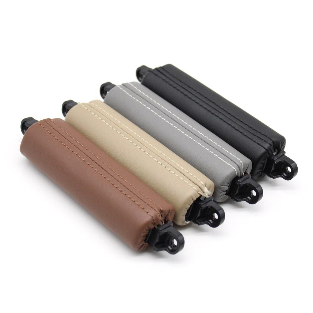 Car Interior Door Left Right Driver Leather Pull Handle For VW Volkswagen Touareg 2003 2004 2005 2006 2007 2008 2009