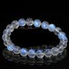 Hongchu Crystal 8A Blue Moonstone Loose Beads Creamy Ice Blue Moonlight Round Beads DIY Accessory Loose Beads