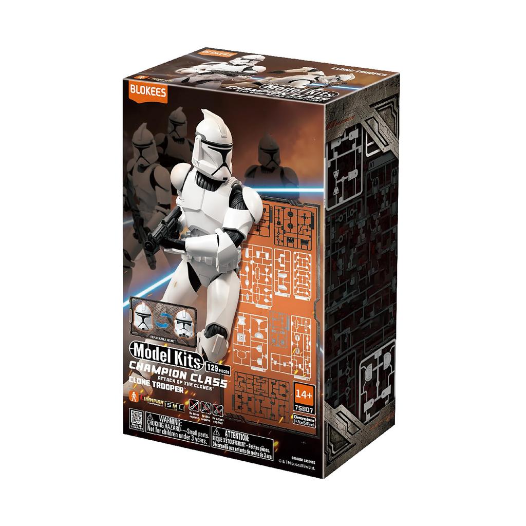Star Wars Clone Commander Figure Collection Model CC07 Assembly Kit, Blokees