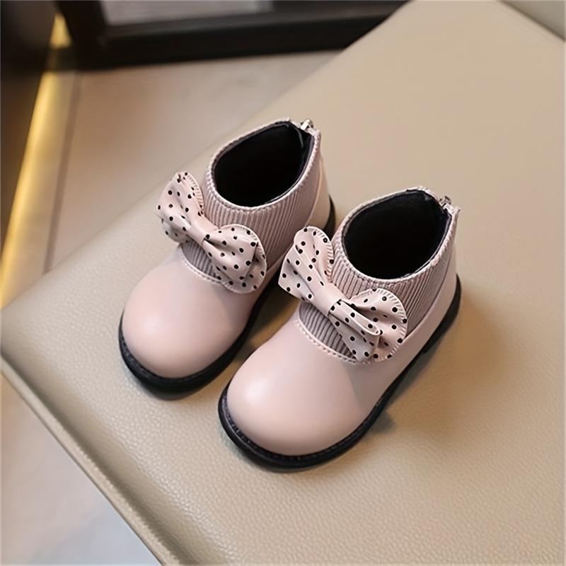 

Girls Cute Sweet Boots with Lovely Bow Decorations 30