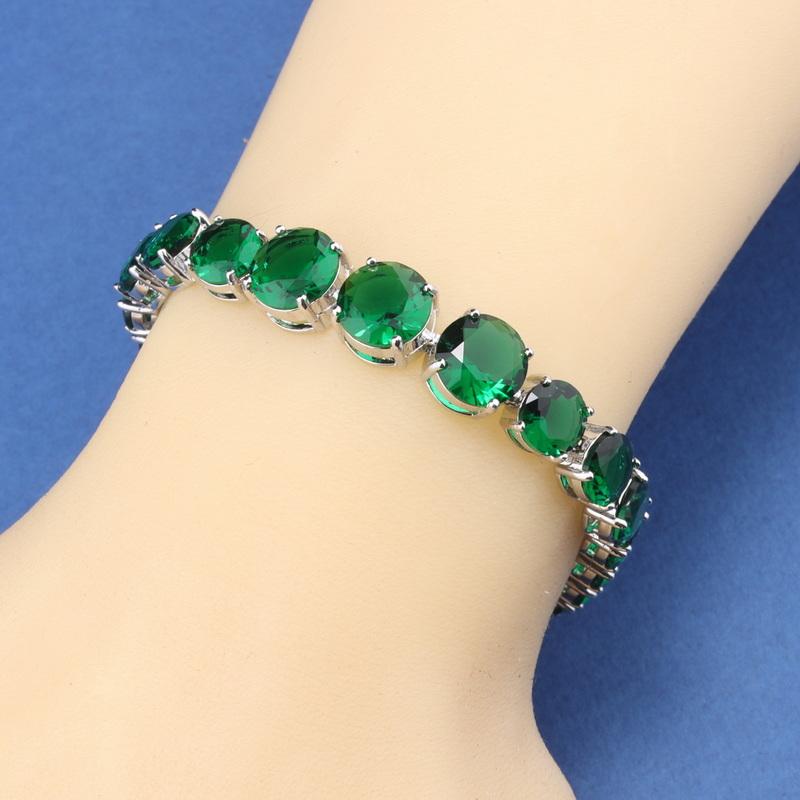 Italian Charm Bracelet Original    Fine Jewelry & Accessories Round Colorful Zircon For Women/Girl Fashion Gift