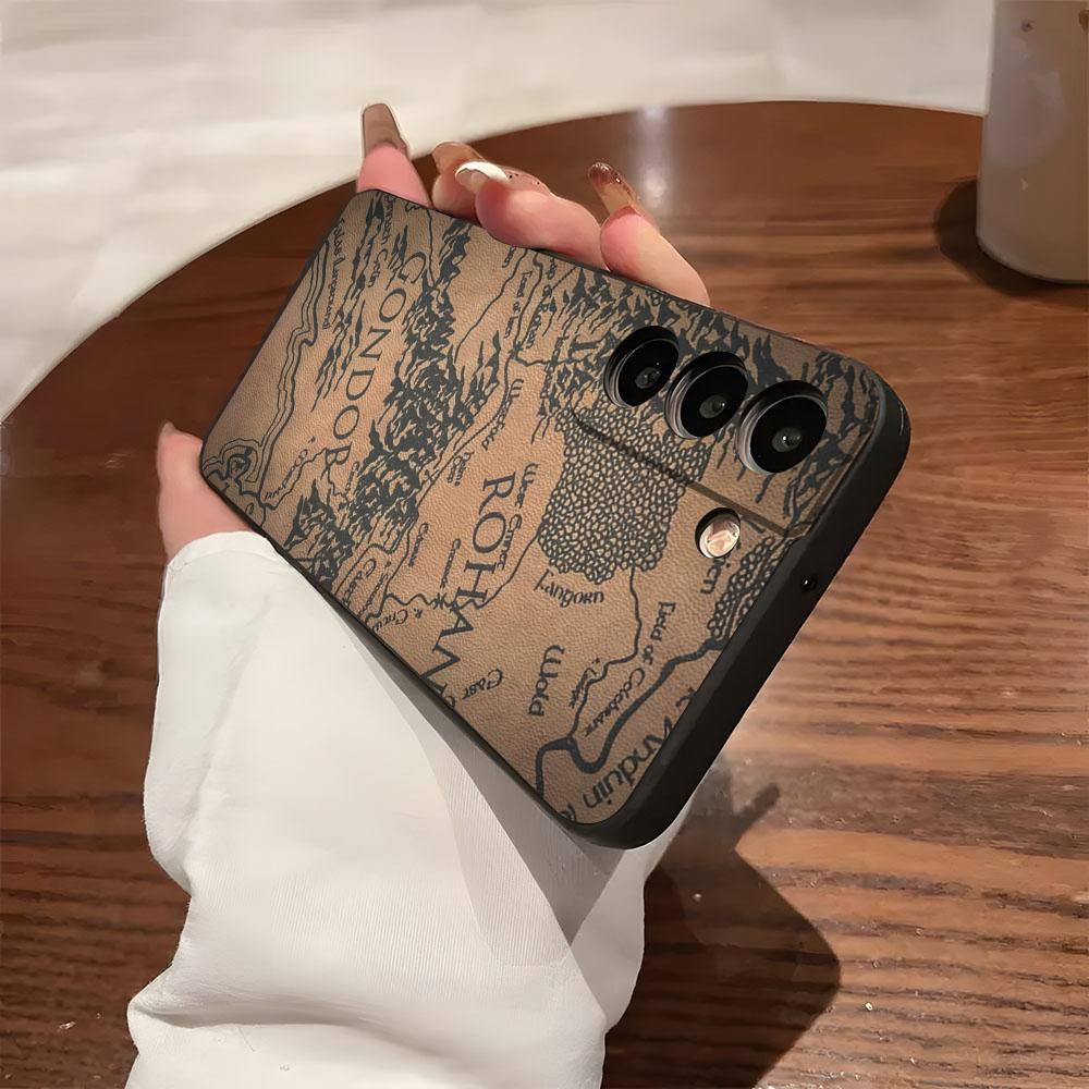 

Movie Rings Of The Lords Phone Case For Samsung S26 S25 S24 FE S23 S22 S21 Plus S20 Ultra Note20Ultra Black Soft Shell Galaxy S21 Ultra 5G