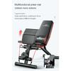 Fully foldable adjustable fitness bench, exercise use fitness dumbbell bench, multi-functional Roman chair, inclined bench