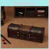 Retro Hairpin Style Storage Box With Artistic Pattern For Home And Decor Office