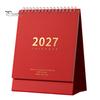 Blocco Lista di Controllo Attività Calendario da Scrivania 2026-2027, Ott 2026-Dic 2027 Calendario 14 Mesi, Grande Planner Mensile per Pianificazione Organizzazione da Scrivania Ufficio