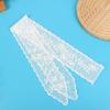 Sweet Lace Waistband for Women Adjustable Long Gauze Ribbon Bow Tie Belt Dress Jeans Accessory for Party Wear