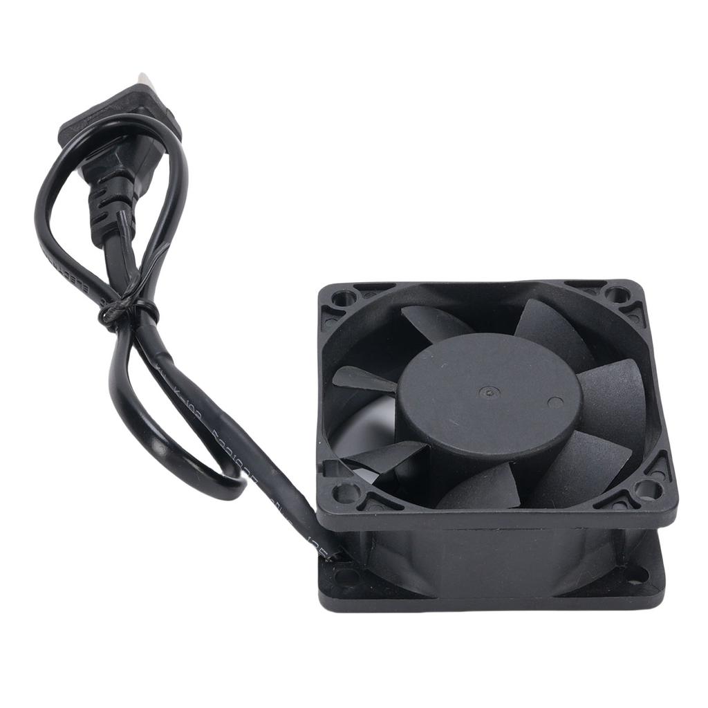 Lüfter zur Kühlung elektronischer Geräte, Doppelkugellager 6025 Klein für Belüftungs- und Abluftprojekte 60x60x25mm US-Stecker