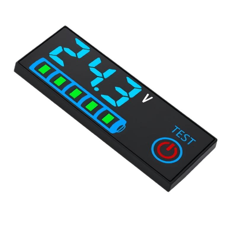 1Pcs Voltage Battery Charging Tester 3S-14S Dc7-55V Acid/Lithium Battery Charge Indicator Board Battery Level Indicator