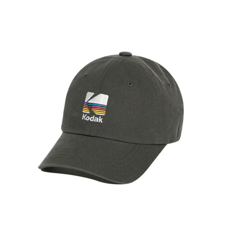 

KODAK Apparel Rainbow Embroidered Ball Cap CHARCOAL SM