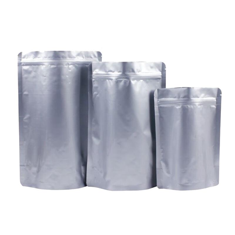 Bingyu BYjq-27 Aluminum Foil Stand-Up Zipper Seal Bags 13x18+4 cm
