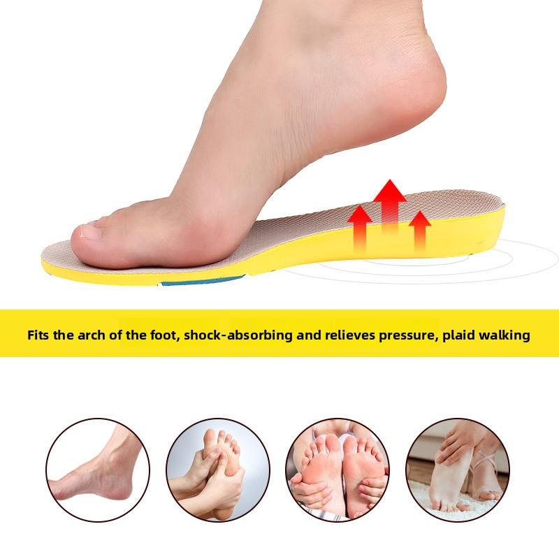 Men's Sports Shock Absorption Breathable Basketball Running Military Training Soft Sole Insole Women's Soft Sports Insole