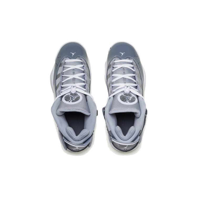 (GS) Air Jordan 6 Rings 'Cool Grey White' Kids' 323419-015