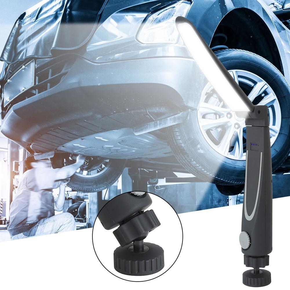 

COB LED Work Flashlight USB Foldable Stepless Dimming Flashlight Outdoor Emergency Light