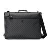 Vintage Logo Interlocking Double G Tag Adjustable Shoulder Strap Canvas And Leather Tote Briefcase Men Handbags Black 703484-92THF-1000