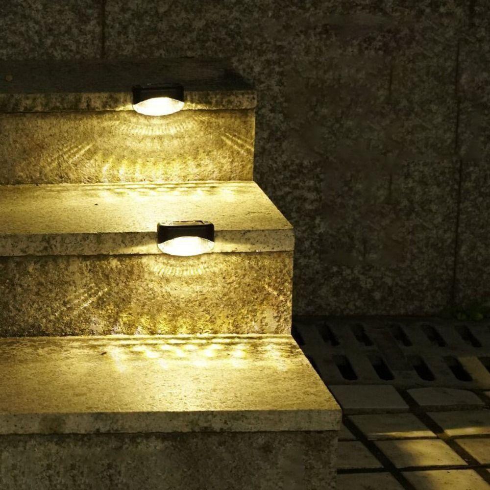 Waterproof LED Light Solar Power Outdoor Light Driveway Step Light  Fence