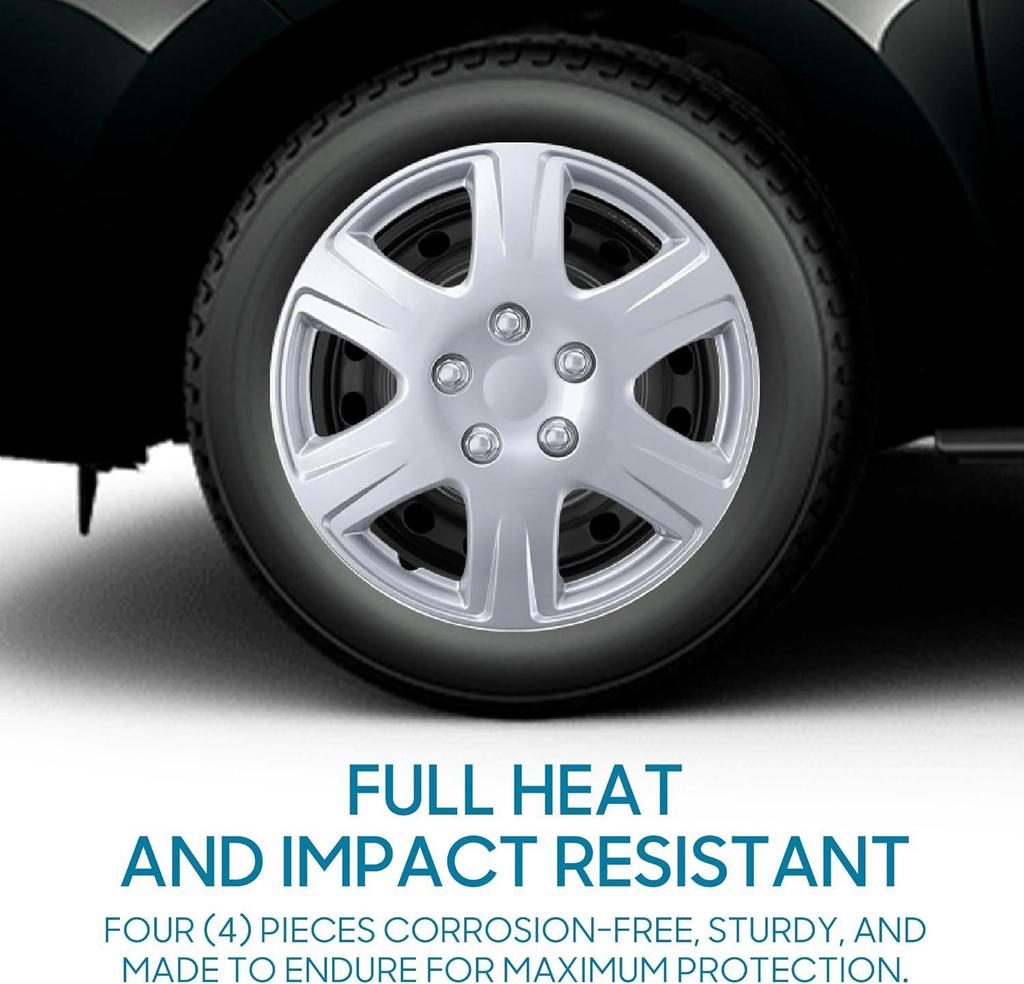 Universal 15-16 Inch Hubcap Protector for Japanese, German, American Modified Wheels