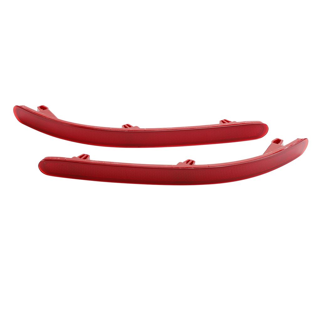 L+R Pair Rear Bumper Reflector W/ Red Lens No Light For VW Touareg 7L 2002-2010