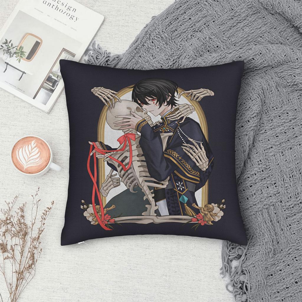 Pillow Cover Ensembles-Stars Kawaii Pillow Case For Living Room Chair Pillowcases
