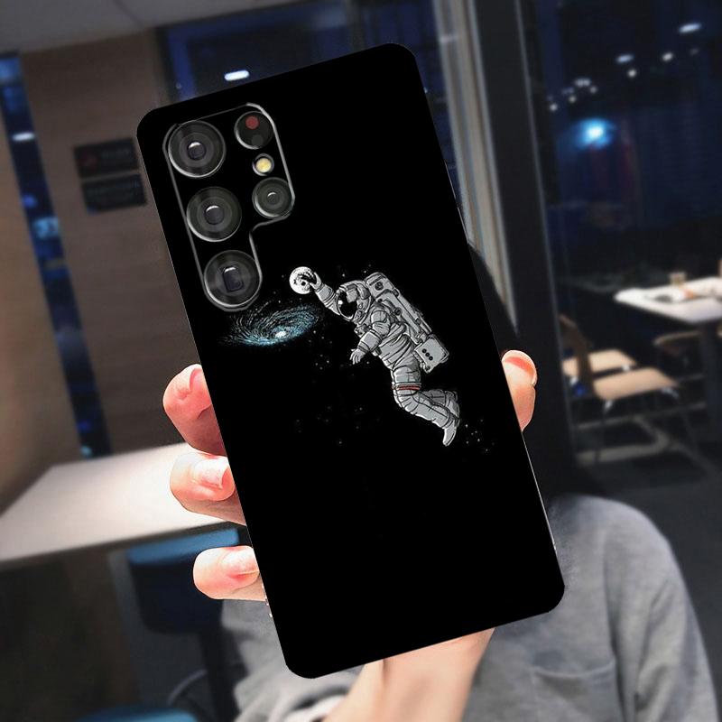 

Planet Astronaut Cover For Samsung Galaxy S25 Ultra S24 S22 S21 S23 Plus S20 FE S9 S10 S24 FE Phone Case Galaxy S10