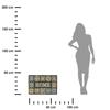 Wycieraczka Kokosowa Home Wzór Kafelki 60X40 Cm