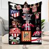 Atletico Madrid Blanket Soft Warm Cozy Perfect For Bedding Bed Sofa Four Seasons Multipurpose Warmthful Decor Gifts For Family Or Friends
