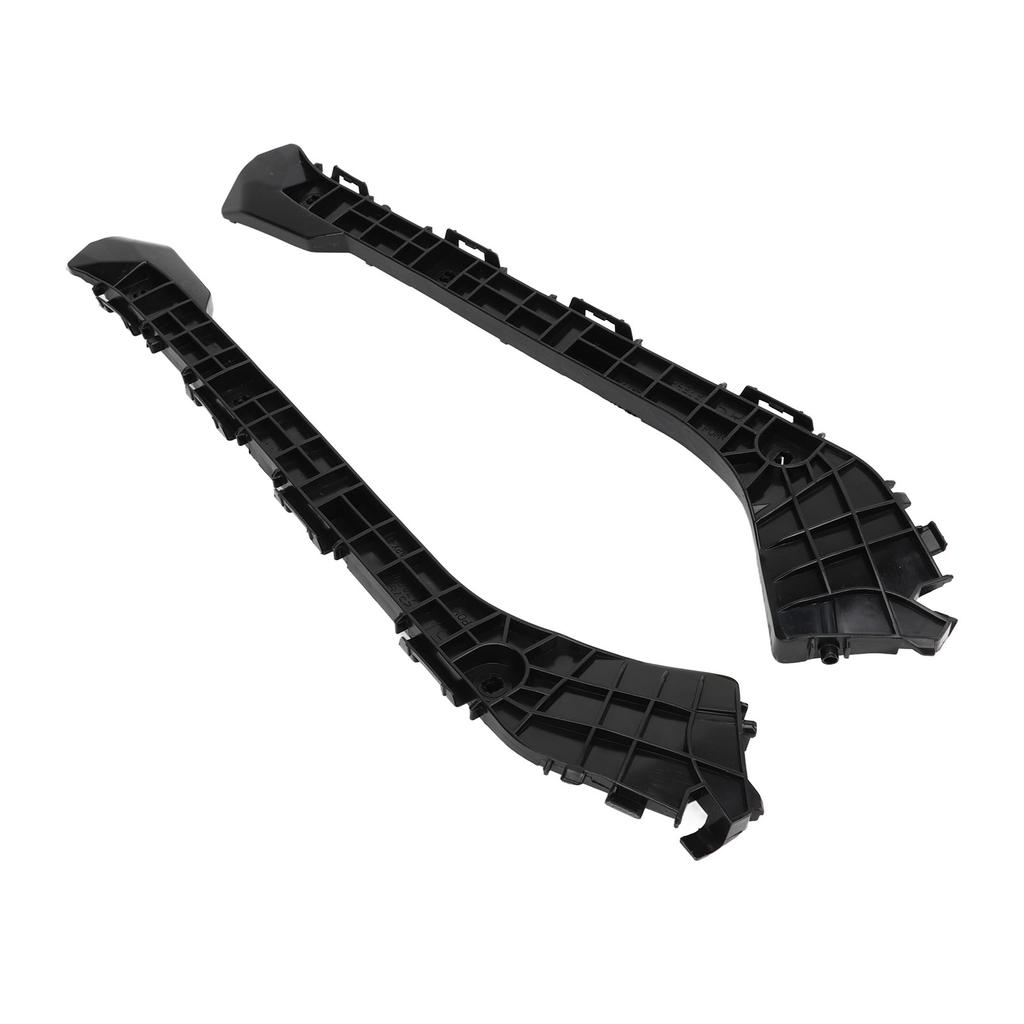 1 Pair Rear Bumper Bracket 5257647020 Shockproof Black Left and Right Bracket Set Replacement For Prius 2010 to 2015