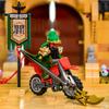 Building Block Man Figurine Three Kingdoms Zhuge Liang Armor Version Lu Bu Children's Assembly Toy Boy Holiday Gift Collection