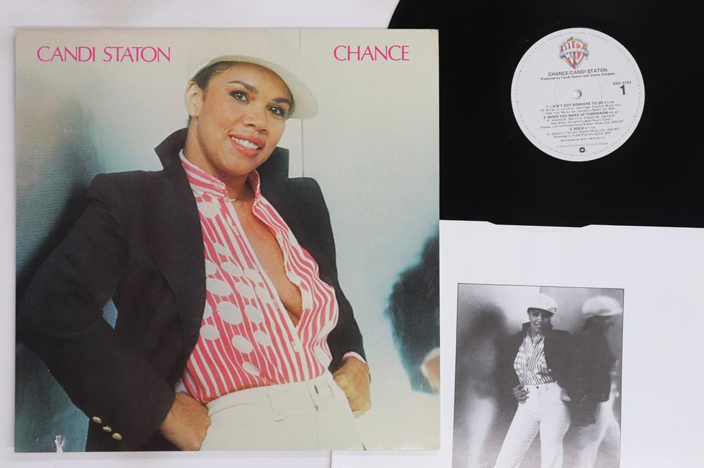 LP Record CANDI STATON - Chance BSK3333 WARNER BROS. 1979 US Soul/Funk Used