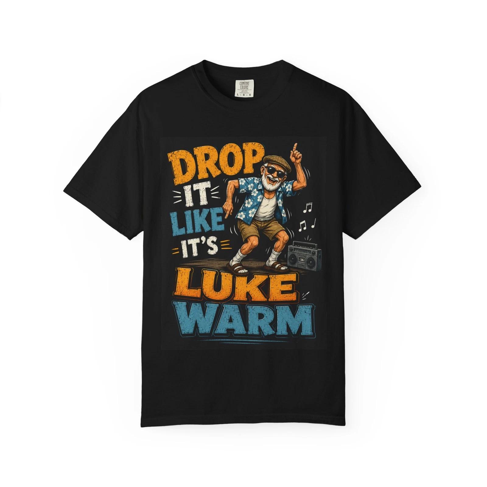 Drop It Like It s Luke Warm T-shirt | Funny Sloth Design S