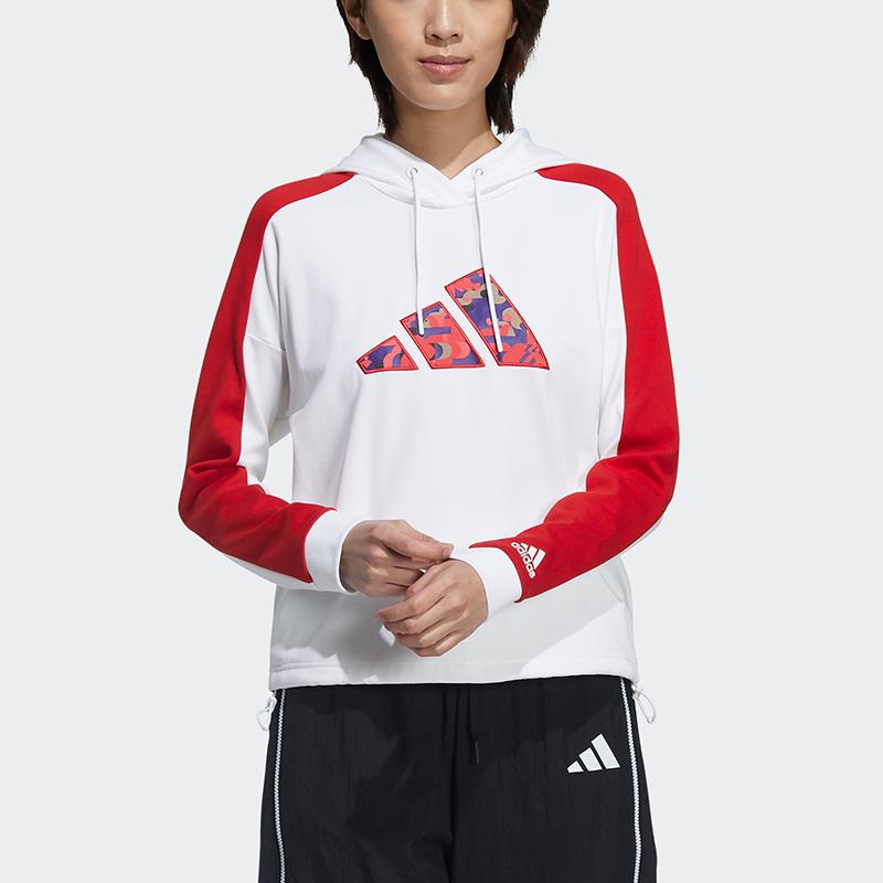 Adidas Cny Sweat Hoodie Women Tops White GP0710