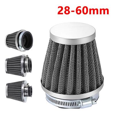 28-60mm Hava Filtresi Motosiklet Mantar Kafa Filtreleri ATV Pit Dirt Bike Suzuki Honda Kawasaki Yamaha Moto için Yüksek Akışlı Hava Girişi