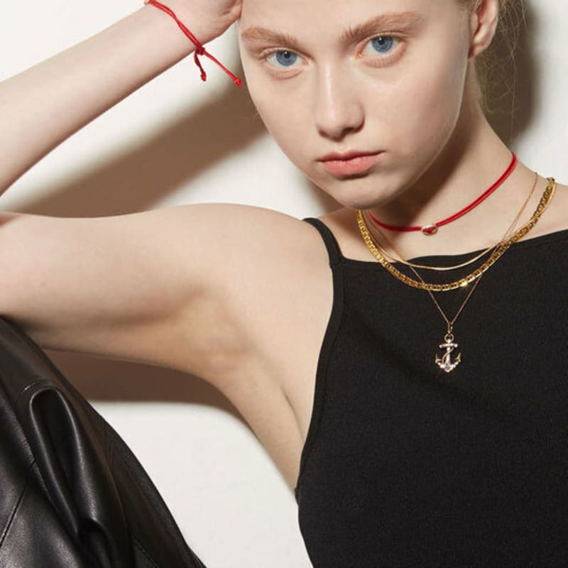 PANACHE CHASUNYOUNG Double Chain Necklace