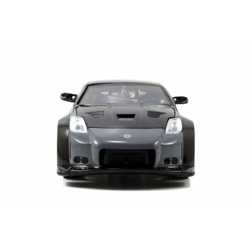 JADATOYS 1:24 Fast & Furious Diecast Car D.K.'s 2003 NISSAN 350Z Nissan Miniature Car Black