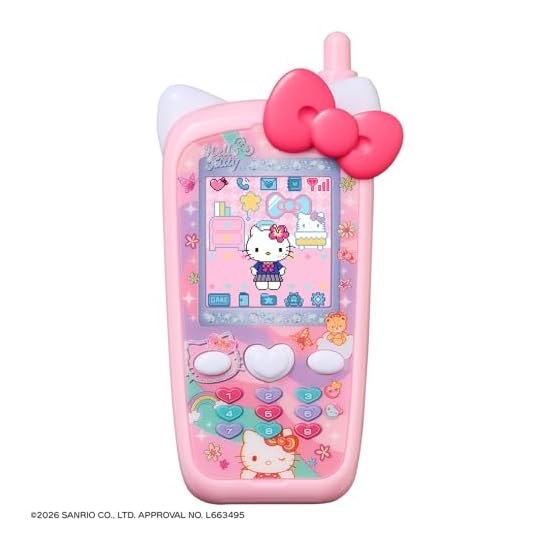 [BANDAI] Zutto x2 Nakayoshi Keitai Sanrio Characters HELLO KITTY Ver. Recommended age: 6 years and u