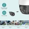Uniview 8MP/12MP Ultra HD PTZ Camera with POE, Full Color Mode, Two-Way Audio, Waterproof