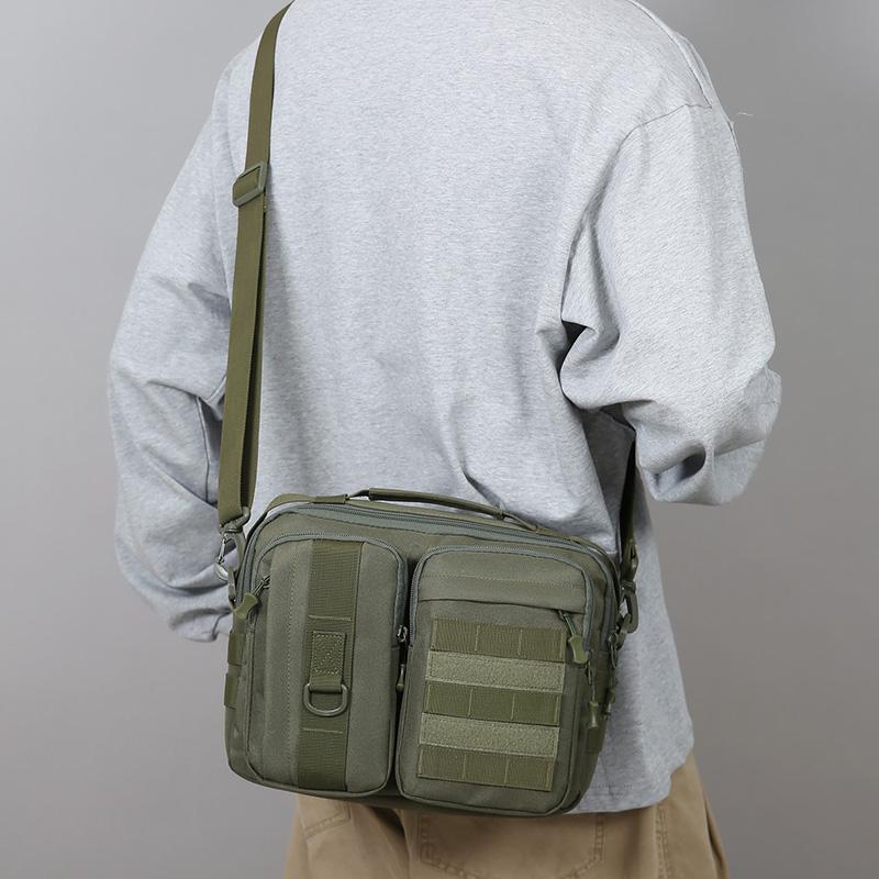 Tactical Handbags Shoulder Bag Camping for Man Hiking Travel Climbing Fishing Sling Crossbody Outdoor Weekend Bag