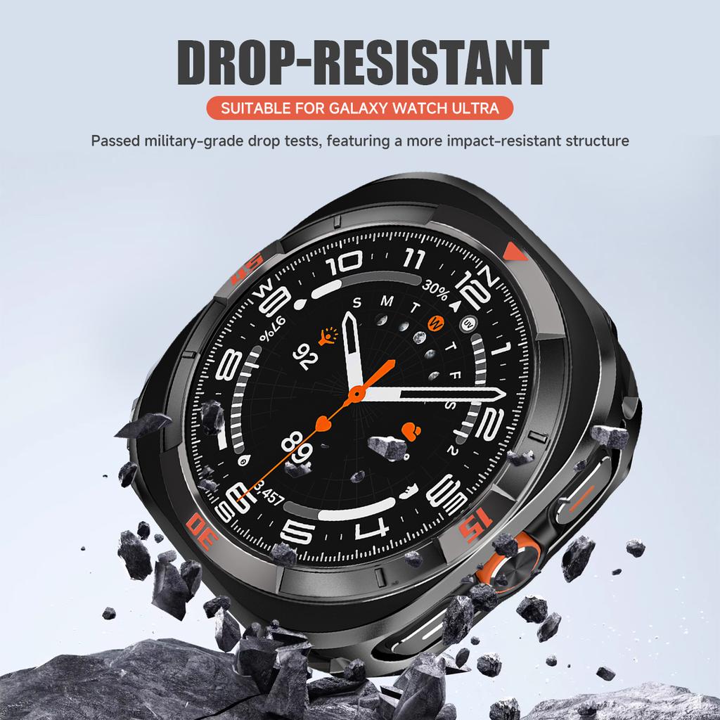 Luxury Aluminium Case For Samsung Galaxy Ultra Watch Ultra 47mm Metal Cover for samsung Galaxy Ultra 2025 47MM Screen Protector