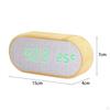 Clock, Snooze Function Multifunctional Clock for Bedroom Bedside Digital
