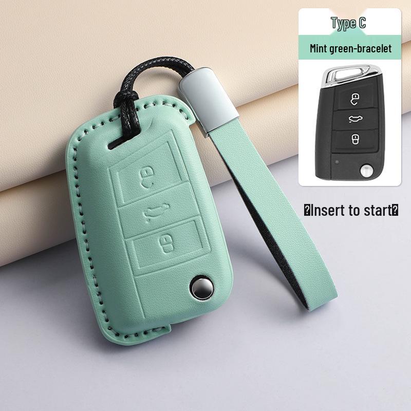 Volkswagen Key Cover for Sagitar, Bora, Magotan, Golf, T-Roc, Tiguan L, Passat, and Lavida Models