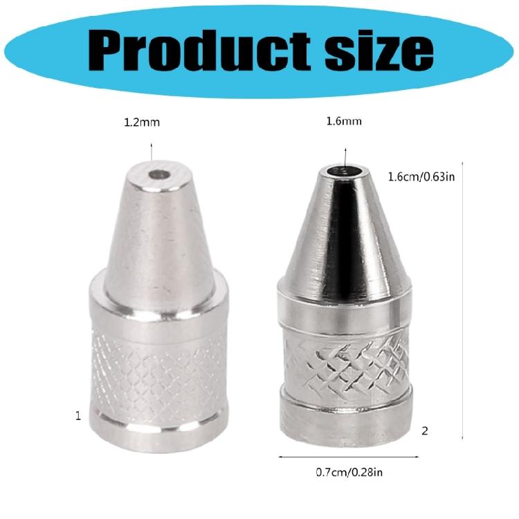 Heavy Duty Metal Solder Removal Nozzle For N0.845 & 842C099 Desoldering Guns And Irons Simplifies Component Replacement