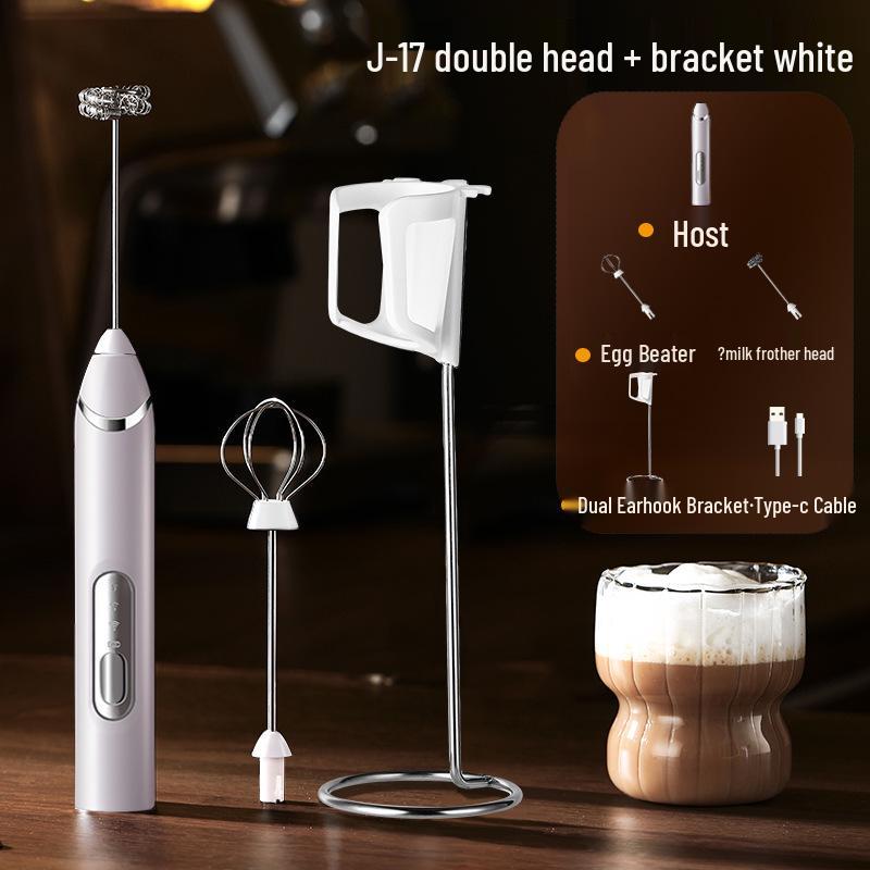 Electric Handheld Milk Frother & Mixer