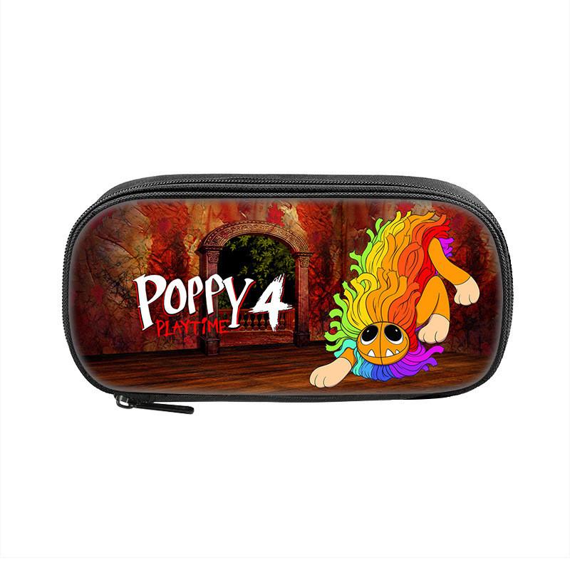 Poppy Playtime Herní postavy Potisk Jednovrstvá taška na uložení psacích potřeb Pro studenty a teenagery