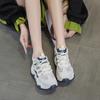 Thick-soled High-top Dad Shoes New Summer Hollow Mesh Breathable Casual Small Casual Sandals