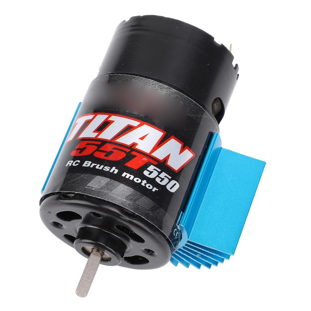 Silnik Samochodu RC 550 Uniwersalny Silnik Szczotkowy z Niebieskim Radiatorem dla Axial SCX10 dla Hpi dla Redcat JL