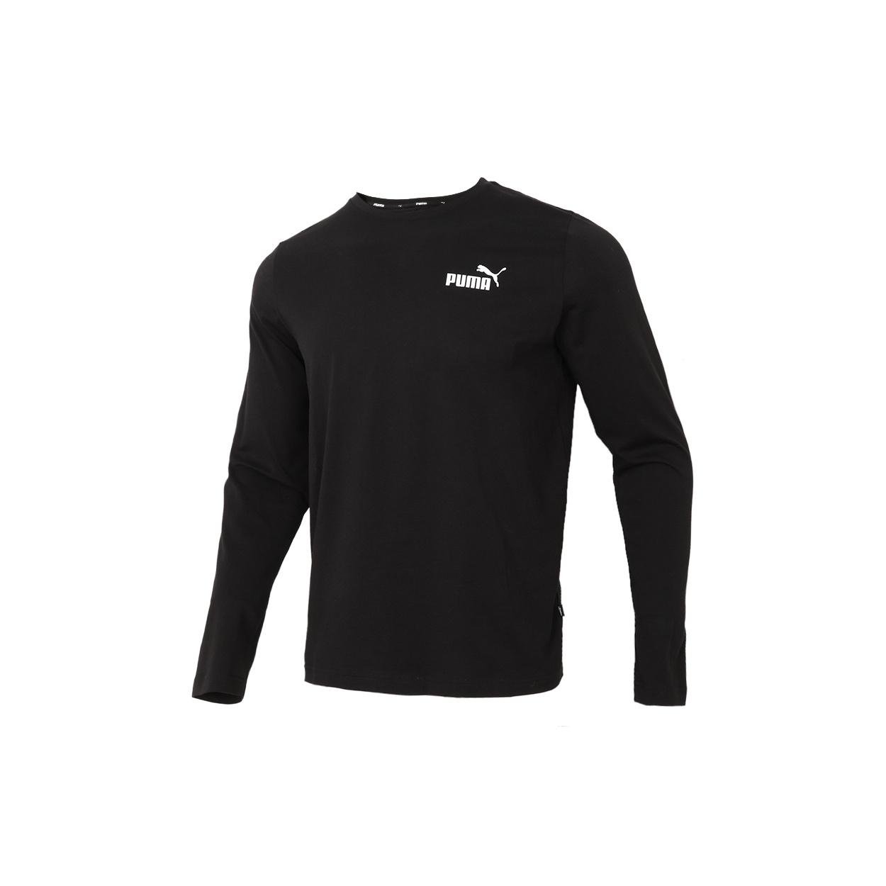 PUMA Essentials Long Sleeve T-Shirt  Black  Men s 845924-01 XL