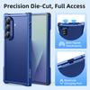 Eary Frameless Metal Case for Samsung Galaxy Z Fold 7 Compatible for Magsafe Minimalist Shells Aluminum Phone Cover for Z Fold 7