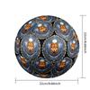 Wolf Moon Forest Crest Round Football Size 5 Adult Ball Suitable for Training Matches and Outdoor Team.